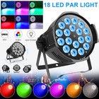 270W LED Par Stage Light RGBW Par Can Metal Shell DJ Xmas Beam Lighting Show