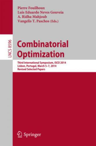 Thumbnail - Combinatorial Optimization Third International Symposium, Isco 2014,