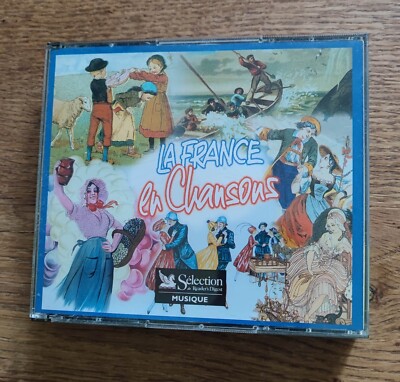 4 CD La France En Chansons Musique Francaise Occasion TB