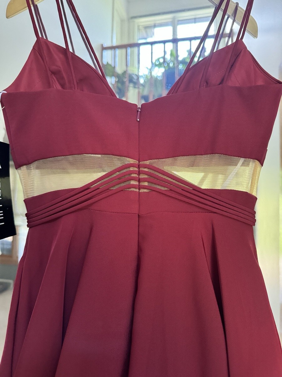 sherri hill burgundy short dress Sherri Hill 67226 Homecoming Dress
