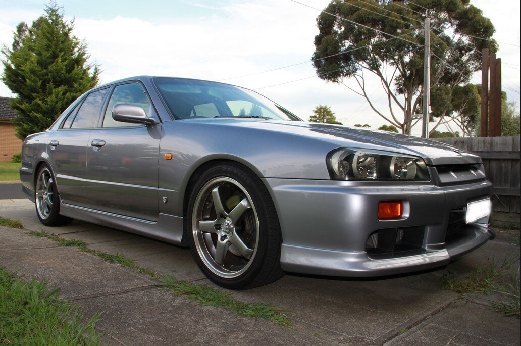JDM rear Bumper lip valance fit Nissan Skyline R34 ER34 HR34 Sedan