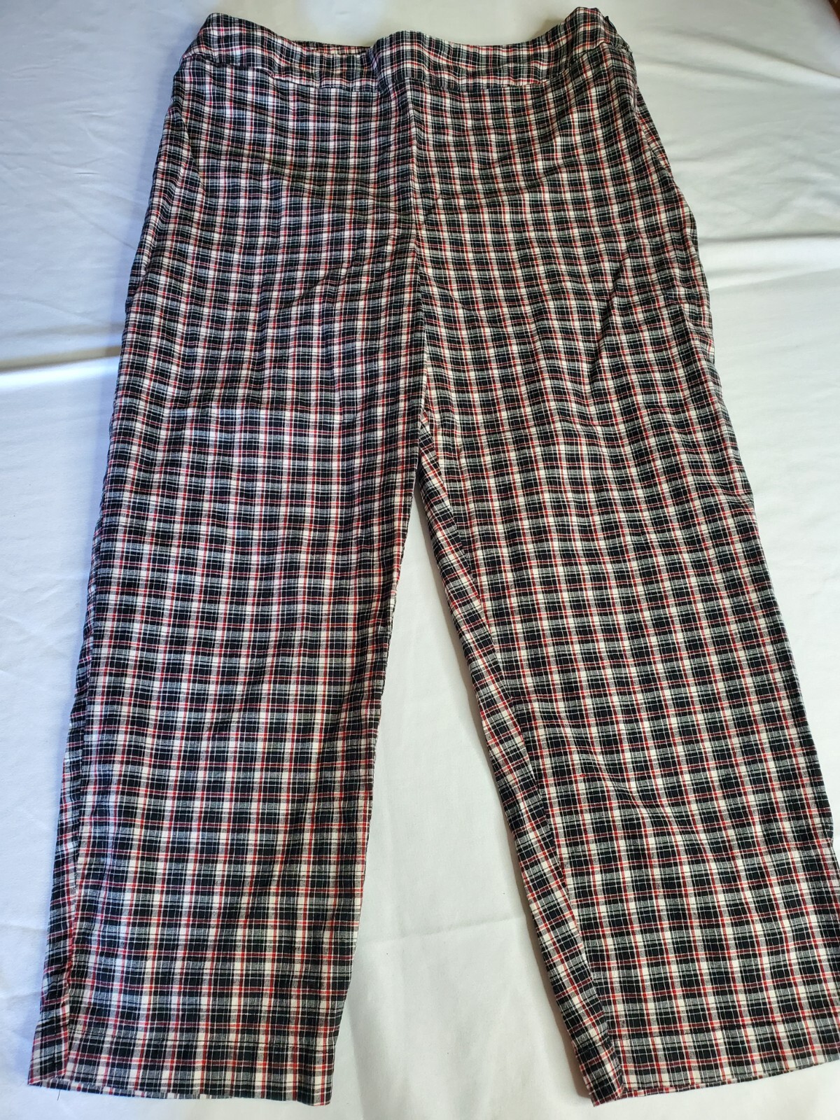 Field Gear Women's Capri Size 12 Plaid Pattern eBay