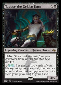 Tasigur, the Golden Fang - Foil x1 - Fate Reforged - NM-Mint, English - Fate Ref