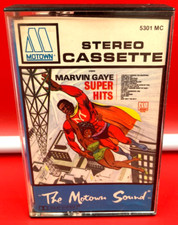 The Motown Sound Marvin Gaye Super Hits Cassette Tape 1976 5301 MC
