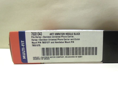 OEM HARLEY ANTI-VIBRATION MODULE 76001343 For Phone Handlebar Mount - See Inside - Picture 9 of 10