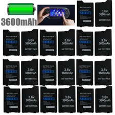1 to 20PCS 3.6V 3600mAh Rechargeable Battery Pack Replacement for PSP 2000/3000