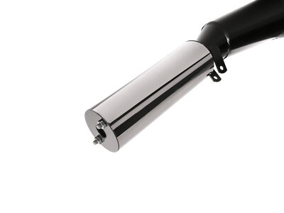 Auspuff Sport Für MZ ETZ250 (ohne TÜV) Schwarz / Endstück Chrom