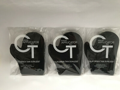 3x California Tan Sunless Applicator MITT Selbstbräuner Handschuh zum Auftragen