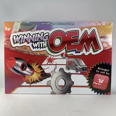 Winning with OEM Food Service Partstown Board Game Limited Edition Promo