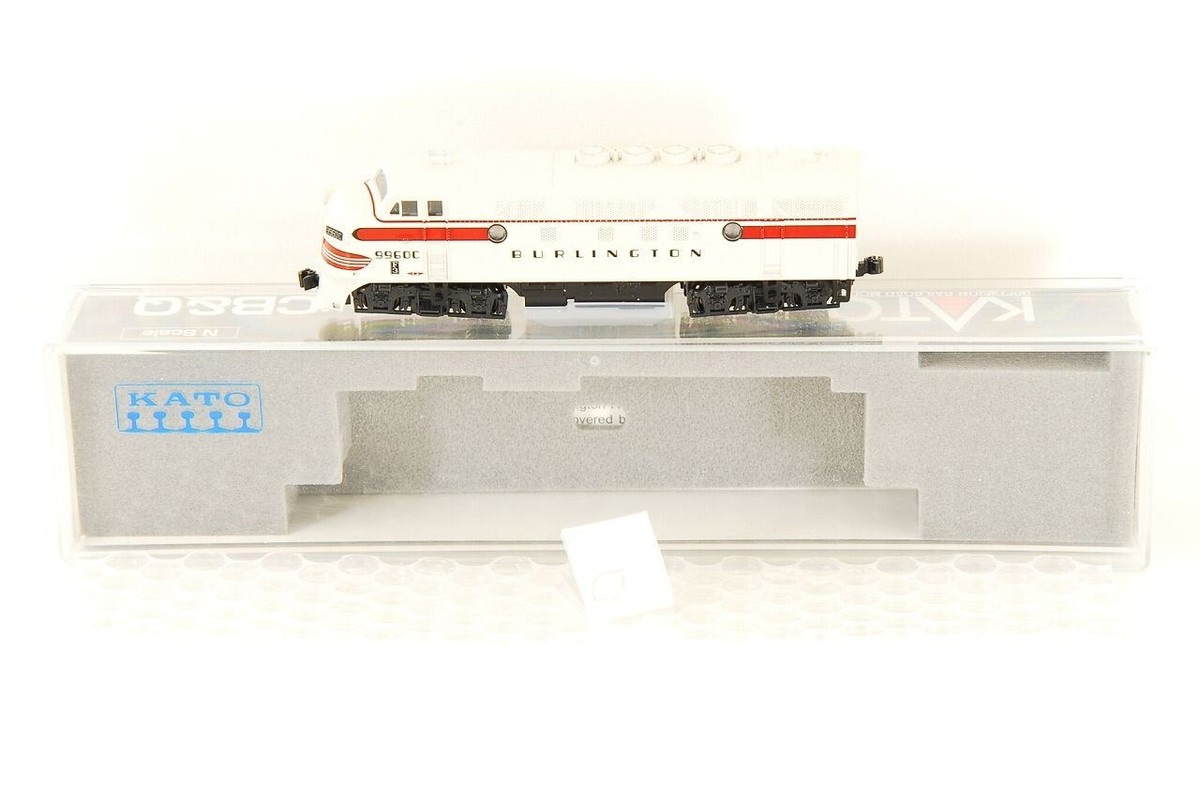 Nゲージ KATO EMD F3A CB&Q BLI 6840 N Scale EMD F3A Diesel Burlington CB&Q 9960C