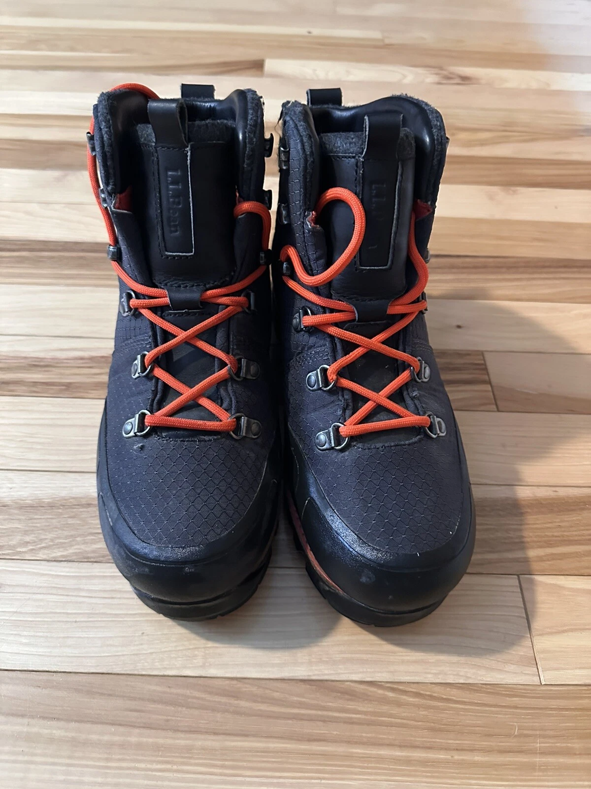 LL Bean Men's Tek 2.5 TSL System Hiking Winter Boots Black Men’s 8