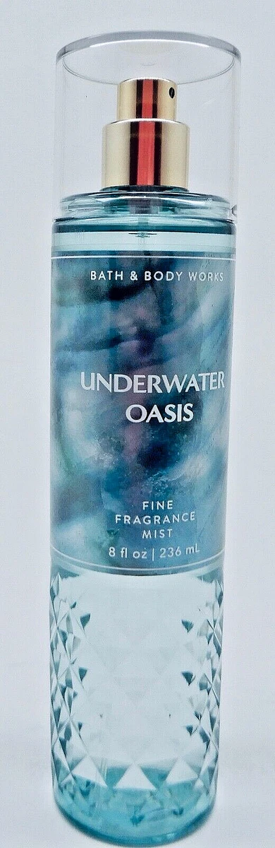 BATH BODY WORKS UNDERWATER OASIS FINE FRAGRANCE BODY MIST SPRAY