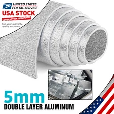 Double-faced 5mm Sound Deadener insulated aluminum foil for underneath bonnets