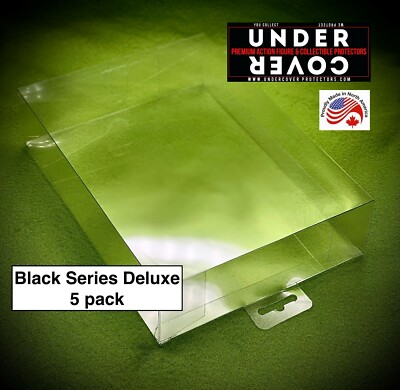 SW Black Series Deluxe 6'' Action Figure Box Protector- Under Cover Protectors