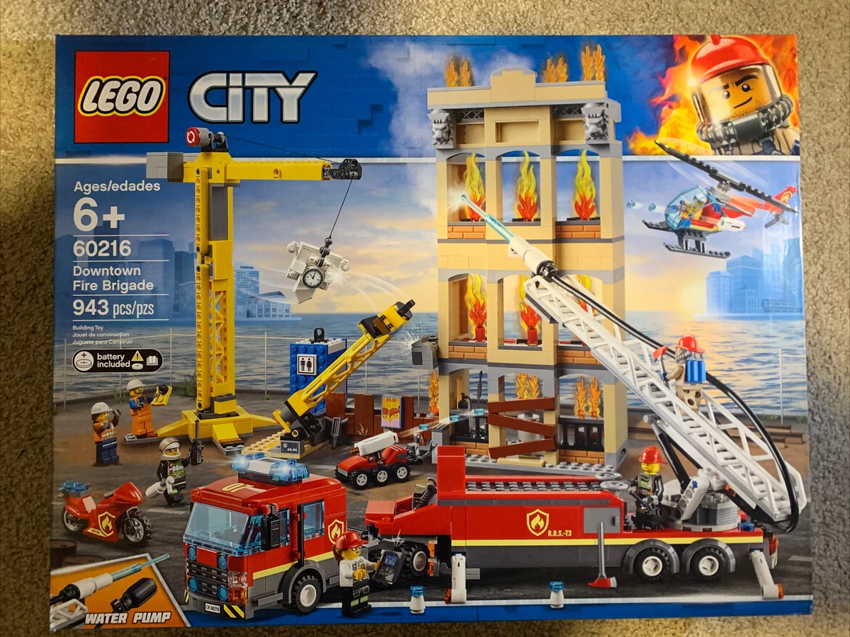 reaktion Agnes Gray Alvorlig LEGO 60216 Lego City Downtown Fire Brigade NEW / Sealed - Retired Set | eBay