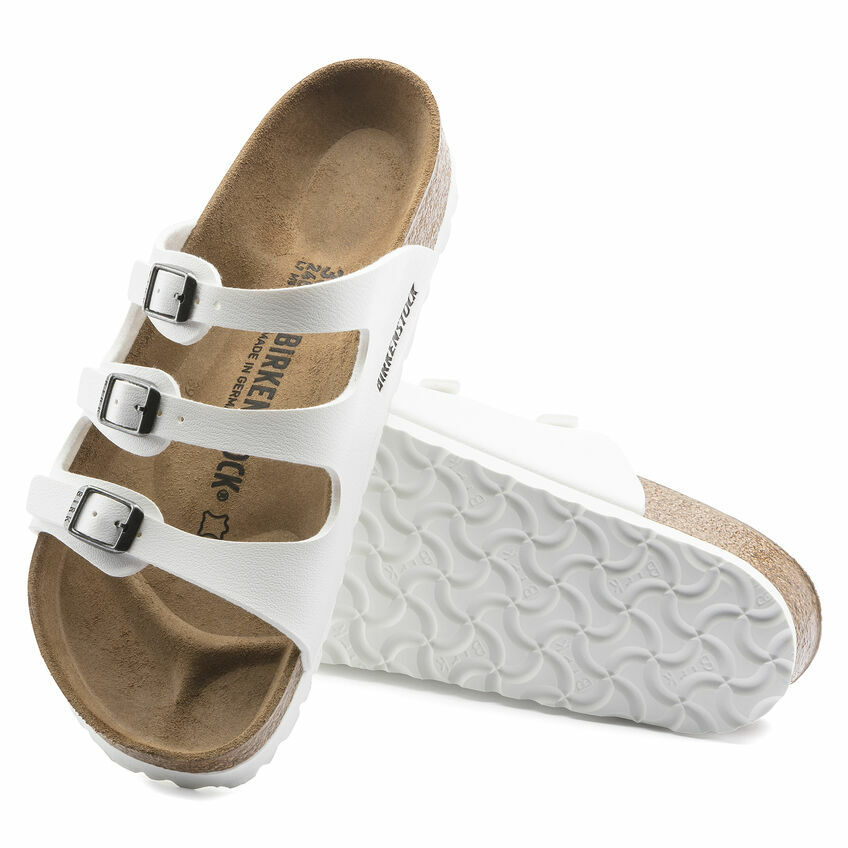 white florida birkenstocks