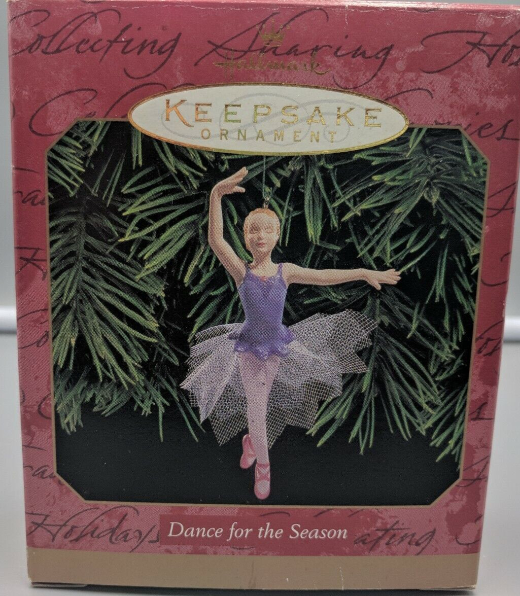 1999 Hallmark Keepsake Ornament Dance for the Season Ballerina Joanne Eschrich
