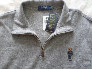 polo bear half zip