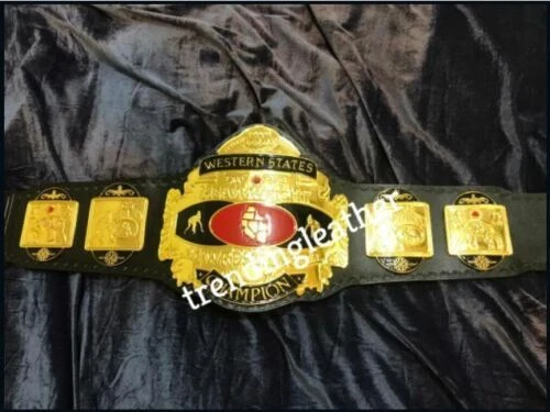 CINTURA NWA WESTERN STATES HEAVYWEIGHT WRESTLING CHAMPIONSHIP 4MM ZINC