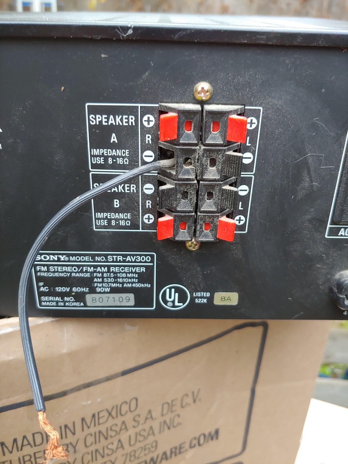 Sony STRAV300 Receiver HiFi Stereo Equalizer eBay