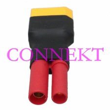XT90 Male to HXT 4MM Bullet Female No wire Adapter for Lipo Turnigy battery