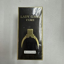 Lady Gaga Fame Black Fluid EDP Spray 3.4 FL. OZ. Sealed, hard to find.