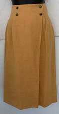 Vintage NEXT textured pencil SKIRT in apricot as NEW