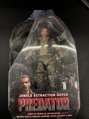 NECA Predator Jungle Extraction Dutch 25th Anniversary Action