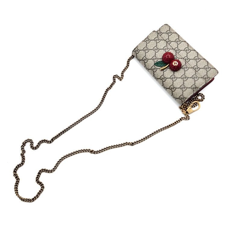 Gucci Cherry Mini Chain Crossbody Bag 481291 52954847 | eBay