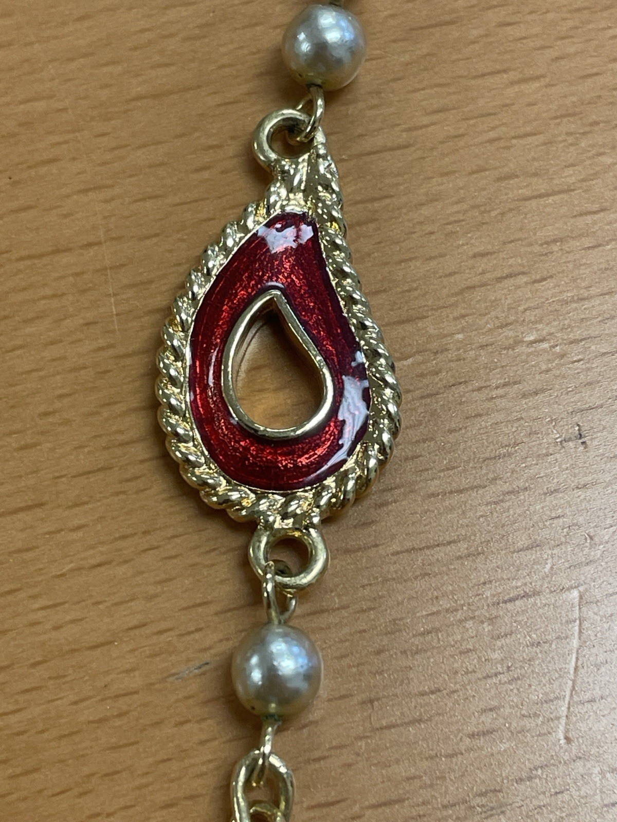 KJL Kenneth Jay Lane Gold Tone Necklace - image 5