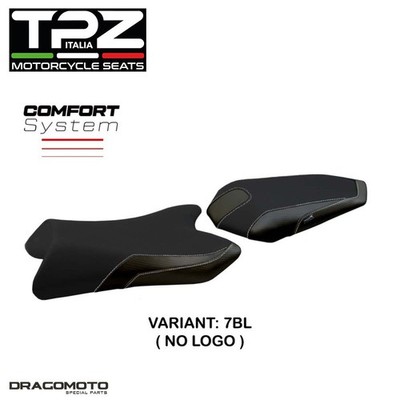 Yamaha FZ1 Fazer 2006-2016 Saddle Covers YFZ1FVC-7BL-2 TPZ Black Comfort System