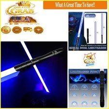 Blue Light Saber Toy for Teens Adults, LED Light Sound, 38.2 Inch