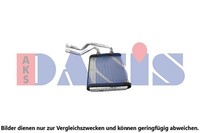 Aks Dasis WäRmetauscher, Innenraumheizung 049019N FüR Vw