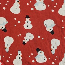 NWT HANNA ANDERSSON RED SNOWMEN MADE IN PERU ORGANIC PAJAMAS KIDS SIZE 160 14