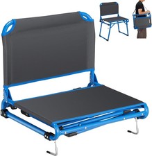 Stadium Seats W/ Back Support Portable Folding Bleacher Chairs W/ Back  Cushion
