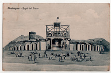 A6 CARTOLINA CASERTA MONDRAGONE - BAGNI DEL FORNO VIAGGIATA 1940