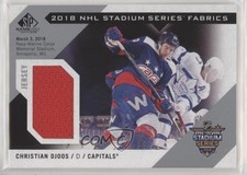 2018 Upper Deck SP Game Used Stadium Series Fabrics Christian Djoos #SS-CD 8ou