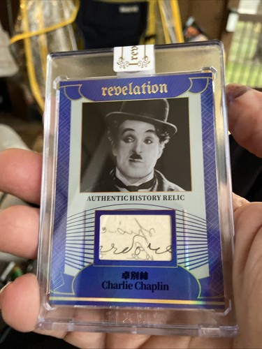 2025 Eternal Revelation Charlie Chaplin Historical Handwritten Relic/75.  A56