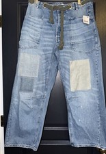 Free People We The Free Moxie Pull-On Barrel Jeans sz 30 Excellent