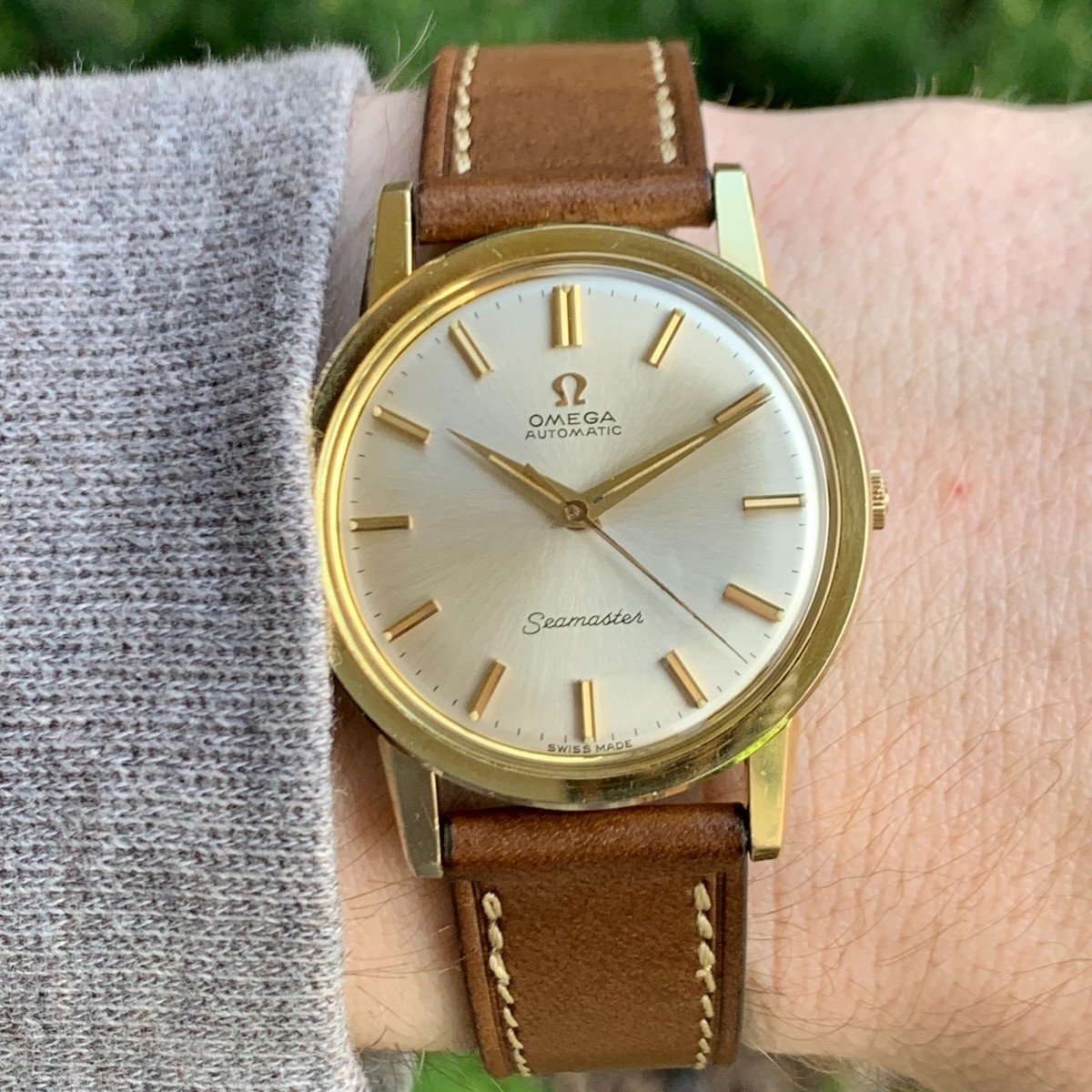 1963 Omega Seamaster Ref. 165.003 Cal. 552 Gold Capped Wristwatch
