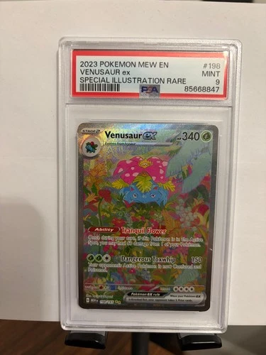 PSA 9 Venusaur EX 151 SIR Special Illustration 198/165 English