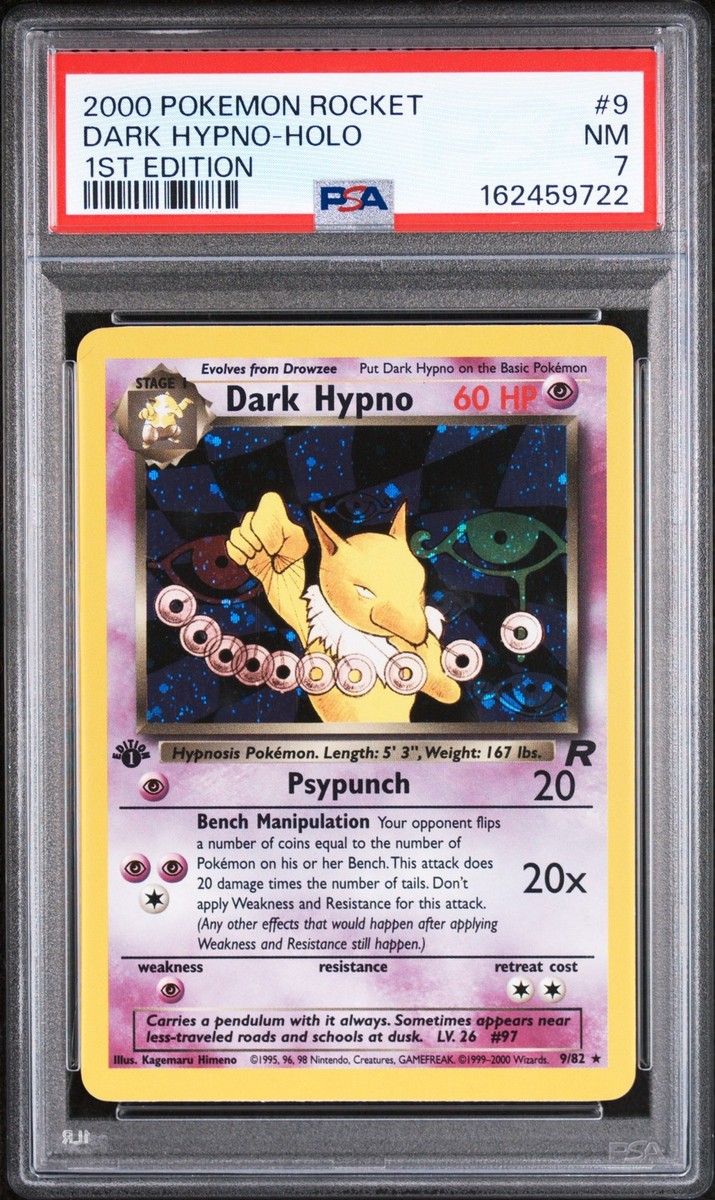 DARK HYPNO 9/82 わるいスリーパー 英語版ポケモン Dark Hypno 9/82 Team Rocket Holo for sale online | eBay
