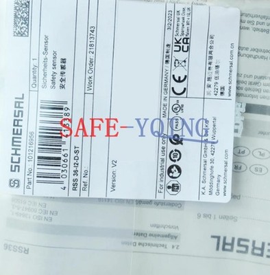 One   RSS 36-I2-D-ST Safety Sensor 101216956 New #iw
