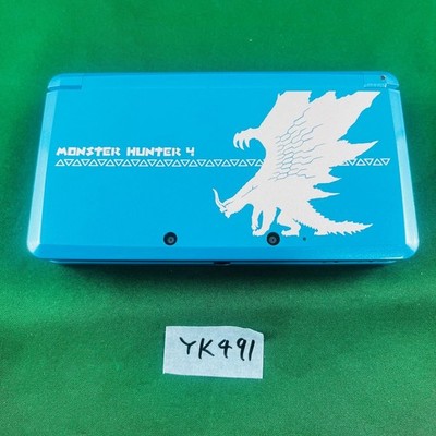 Nintendo 3DS LL XL Monster Hunter 4 Hunter Pack Blue Console