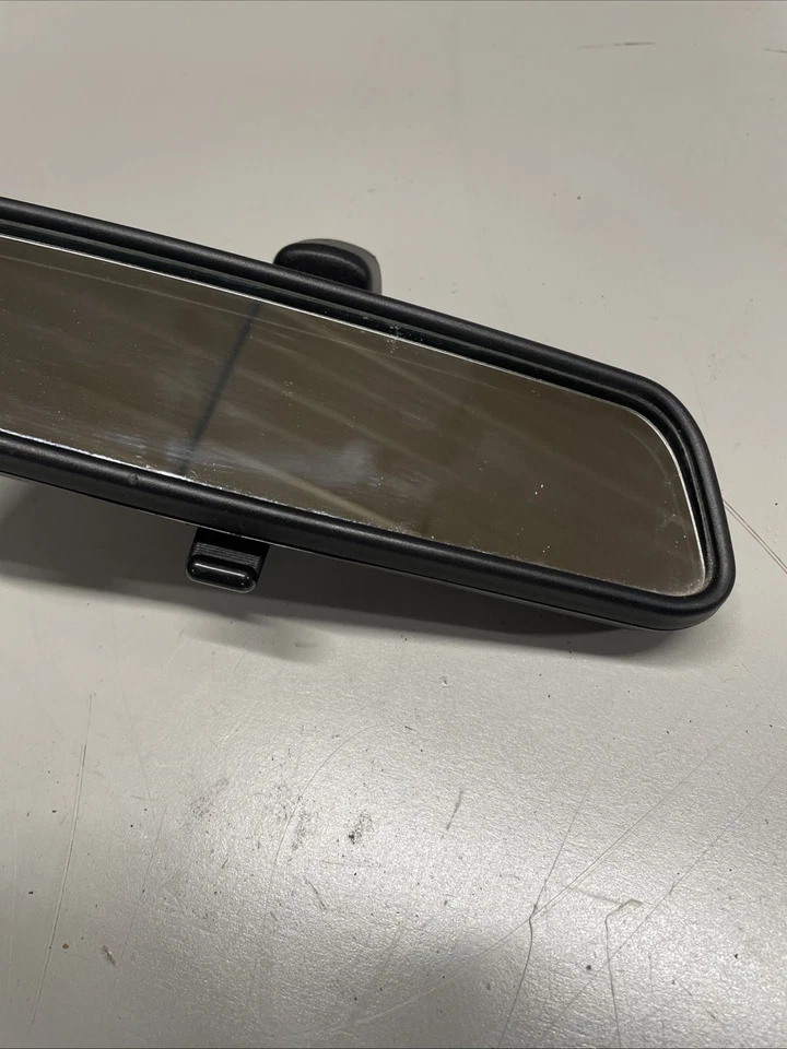 93-99 BMW E36 3-SERIES COUPE CONV MANUAL DIMMING INTERIOR REAR VIEW MIRROR OEM - Image 3 of 4