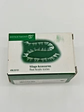 Department Dept 56 Village Accessories Real Acrylic Icicle Strand 53151 NIB 2003