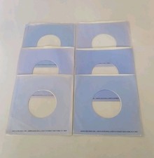 45 RPM 7" RECORD SLEEVES CO. SLEEVE 6 PACK SEE PHOTOS Arista Records SLV309
