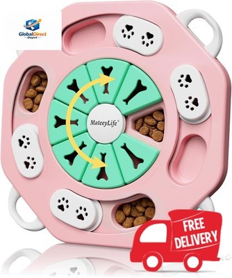 MateeyLife Interactive Dog Puzzle Toy for Smart Dogs, Mental Stimulation Dog...