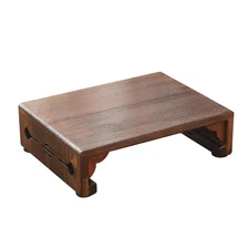 Wood Bed Step Stool,Wide Wooden Stepping Stool for Kids & Adults,Desk Foot St...