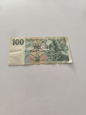 Tschechien  100 Korun 1997 Geldschein